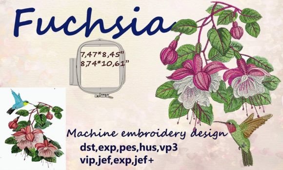 Fuchsia Embroidery Design Review