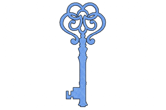 Key – A Versatile Embroidery Design