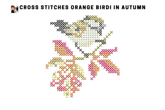 Review: Cross Stitch Orange Bird in Autumn